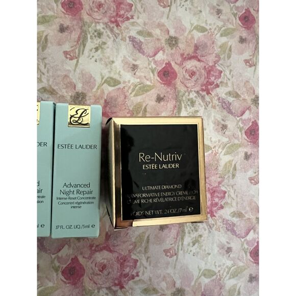 Estée Lauder RE-NUTRIV 0.5 oz Micro Essence .24 oz Advanced Night Repair 0.5 oz - Picture 2 of 5